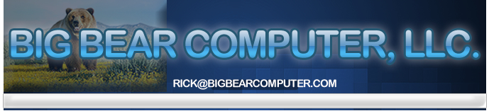 Big Bear Computer Logo